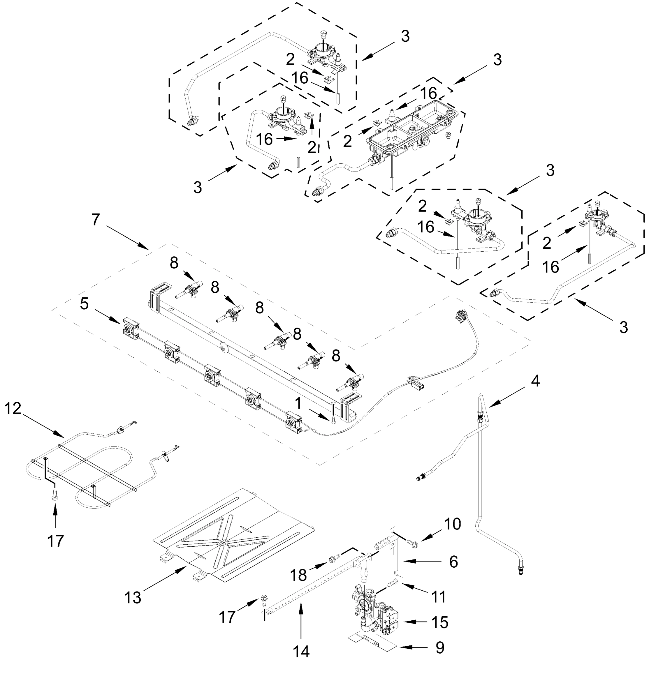 MANIFOLD PARTS