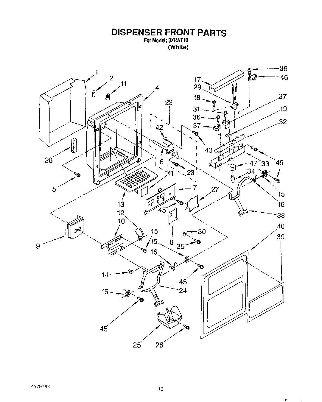 08 - DISPENSER FRONT