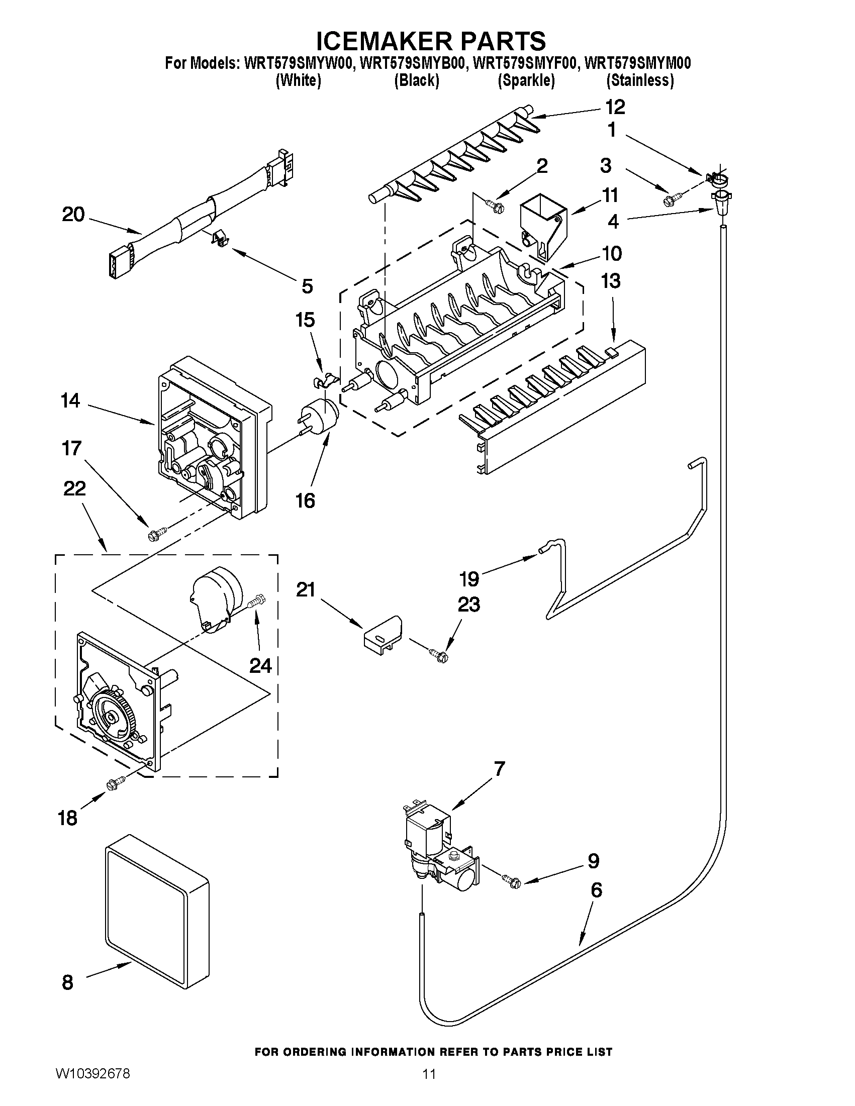 07 - ICEMAKER PARTS