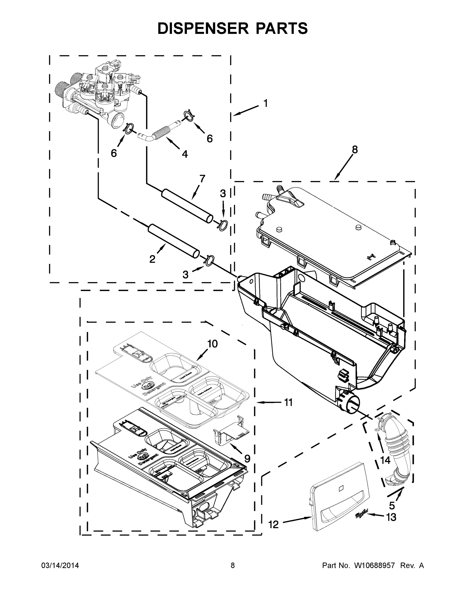 05 - DISPENSER PARTS