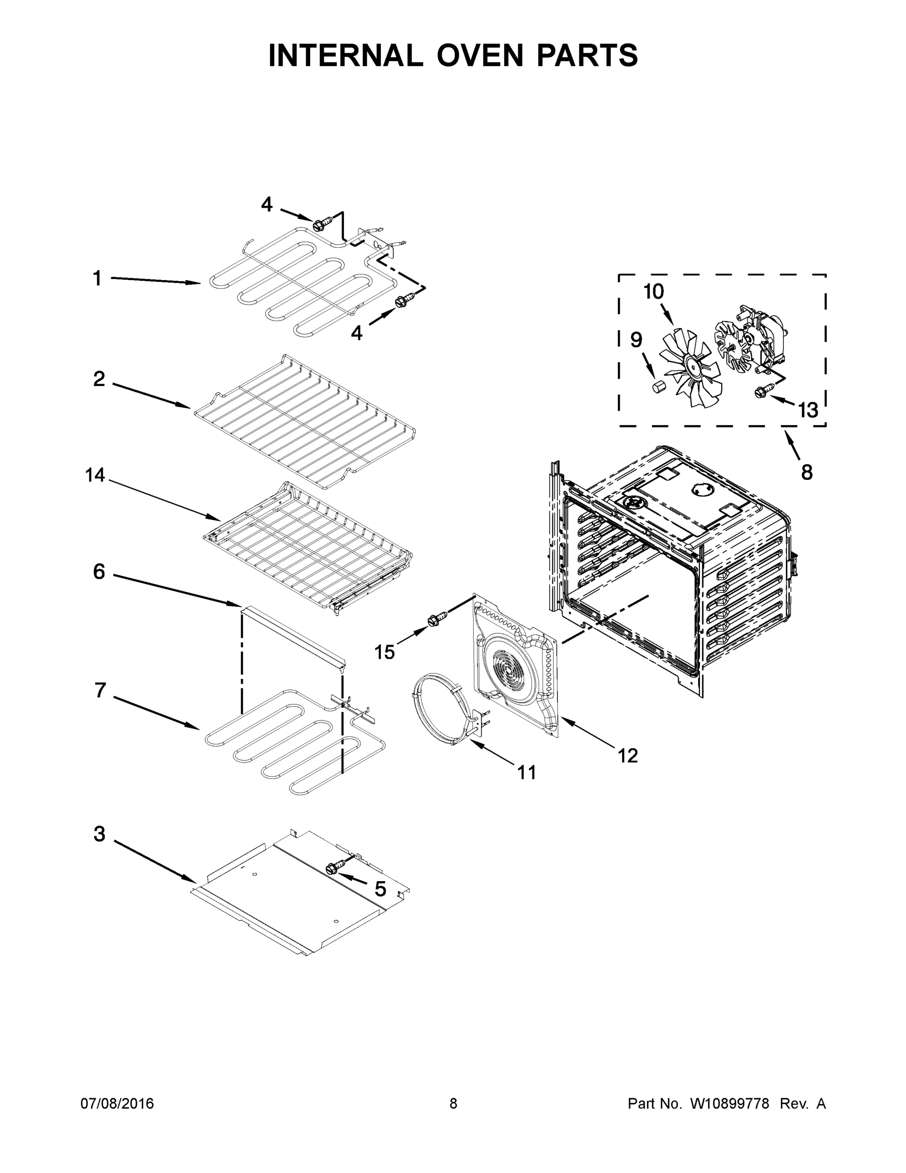 05 - INTERNAL OVEN PARTS