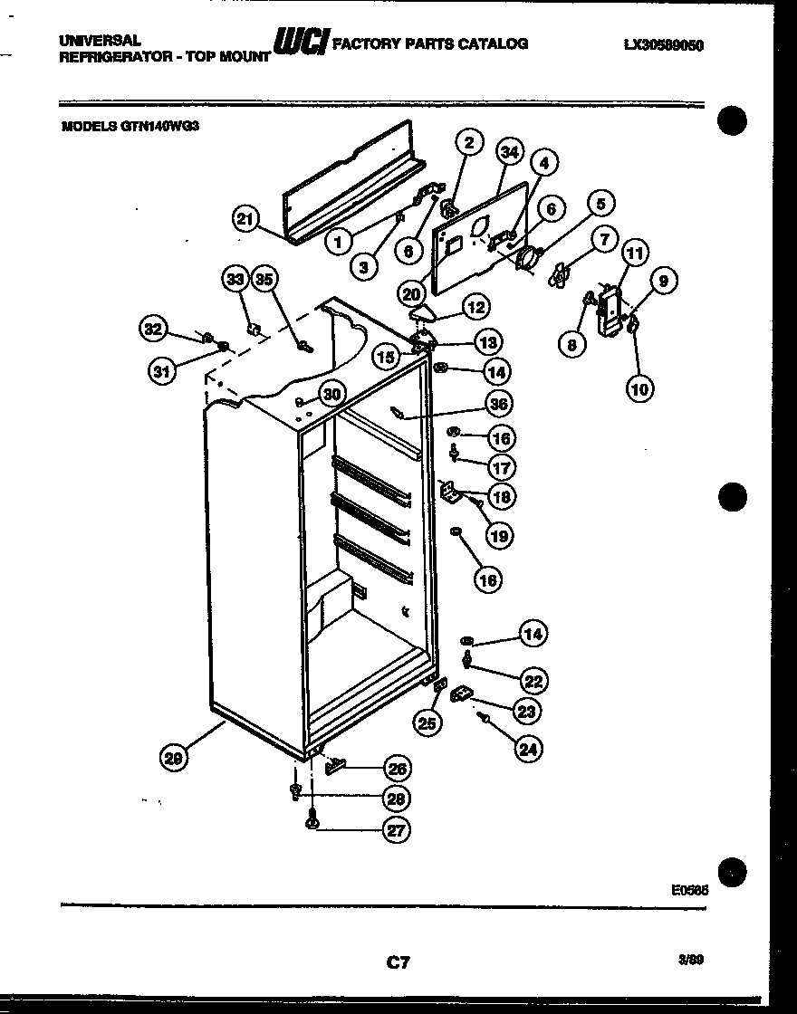 03 - CABINET PARTS