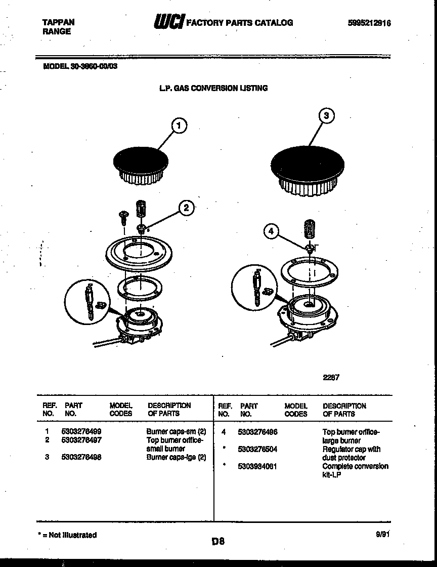 08 - BURNER PARTS