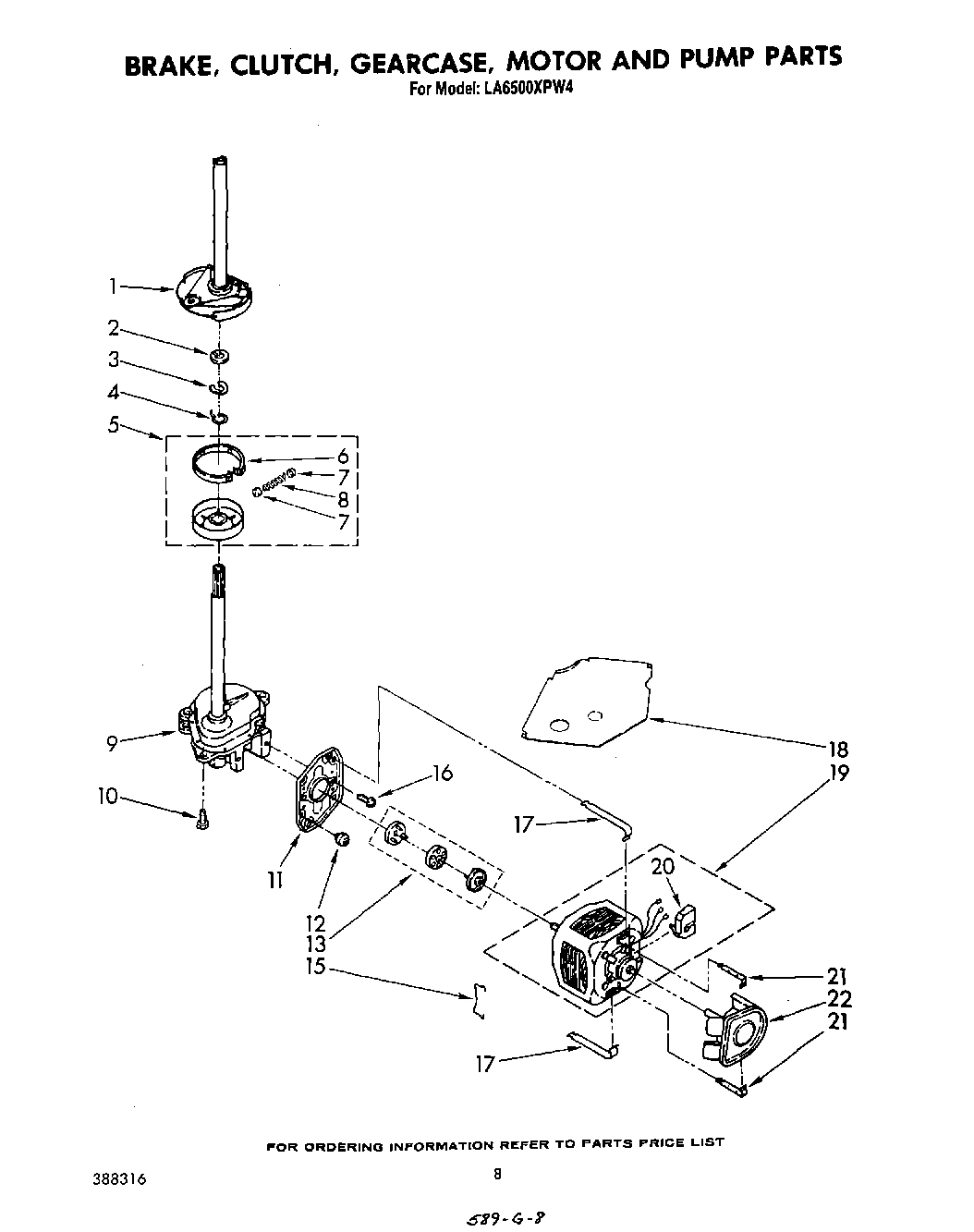 06 - BRAKE, CLUTCH, GEARCASE, MOTOR AND PUMP