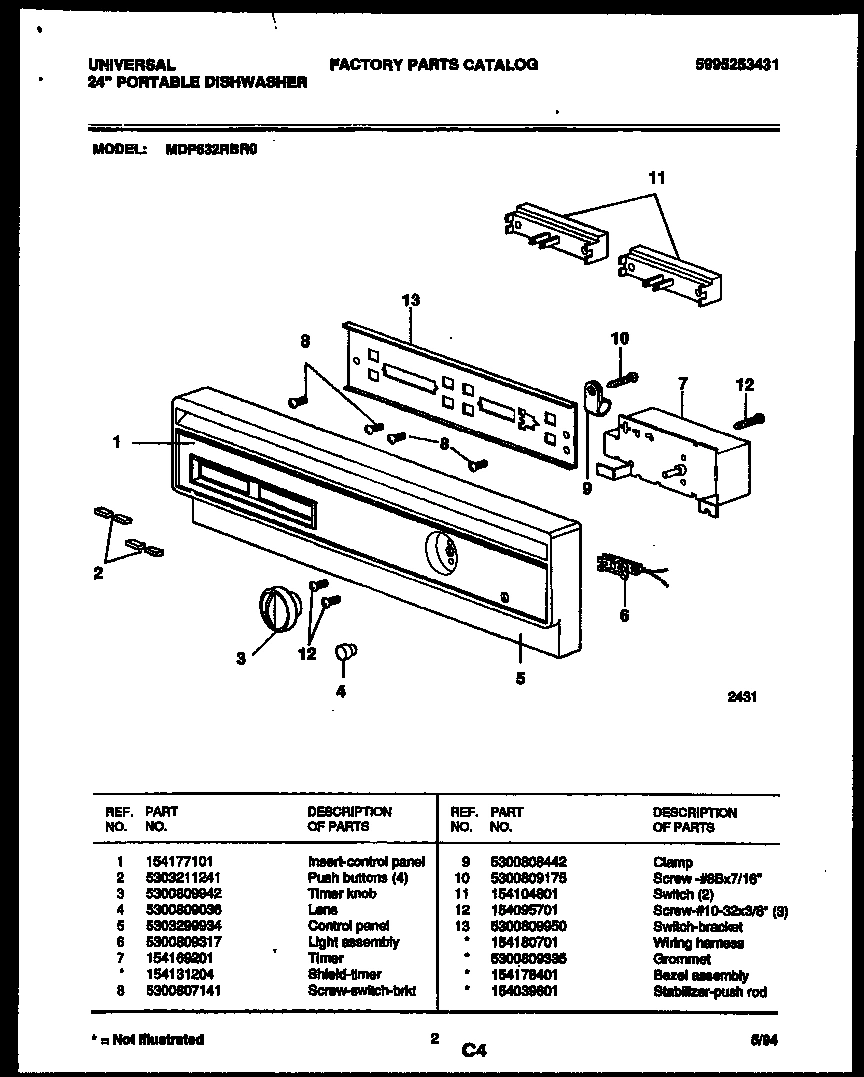 02 - CONSOLE AND CONTROL PARTS