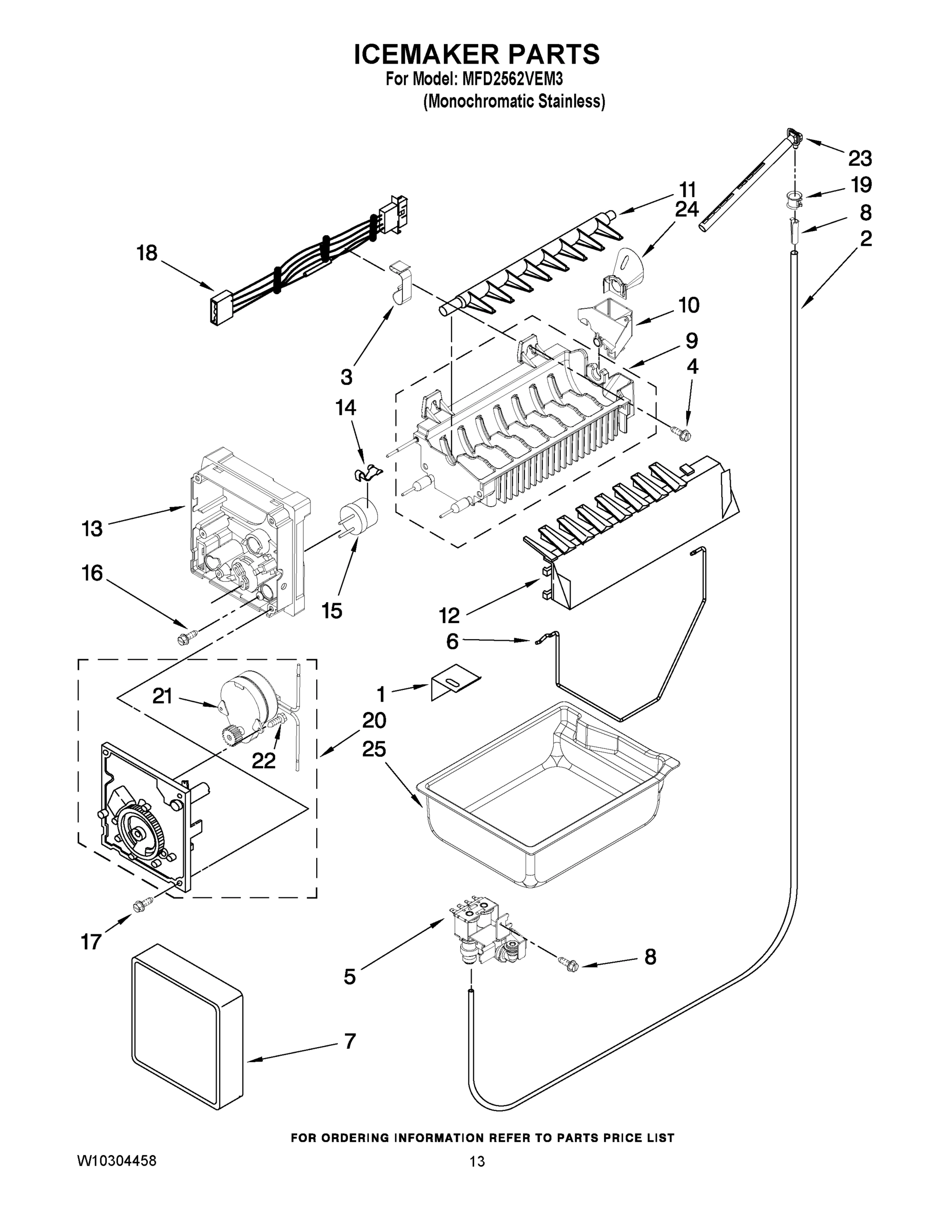 07 - ICEMAKER PARTS
