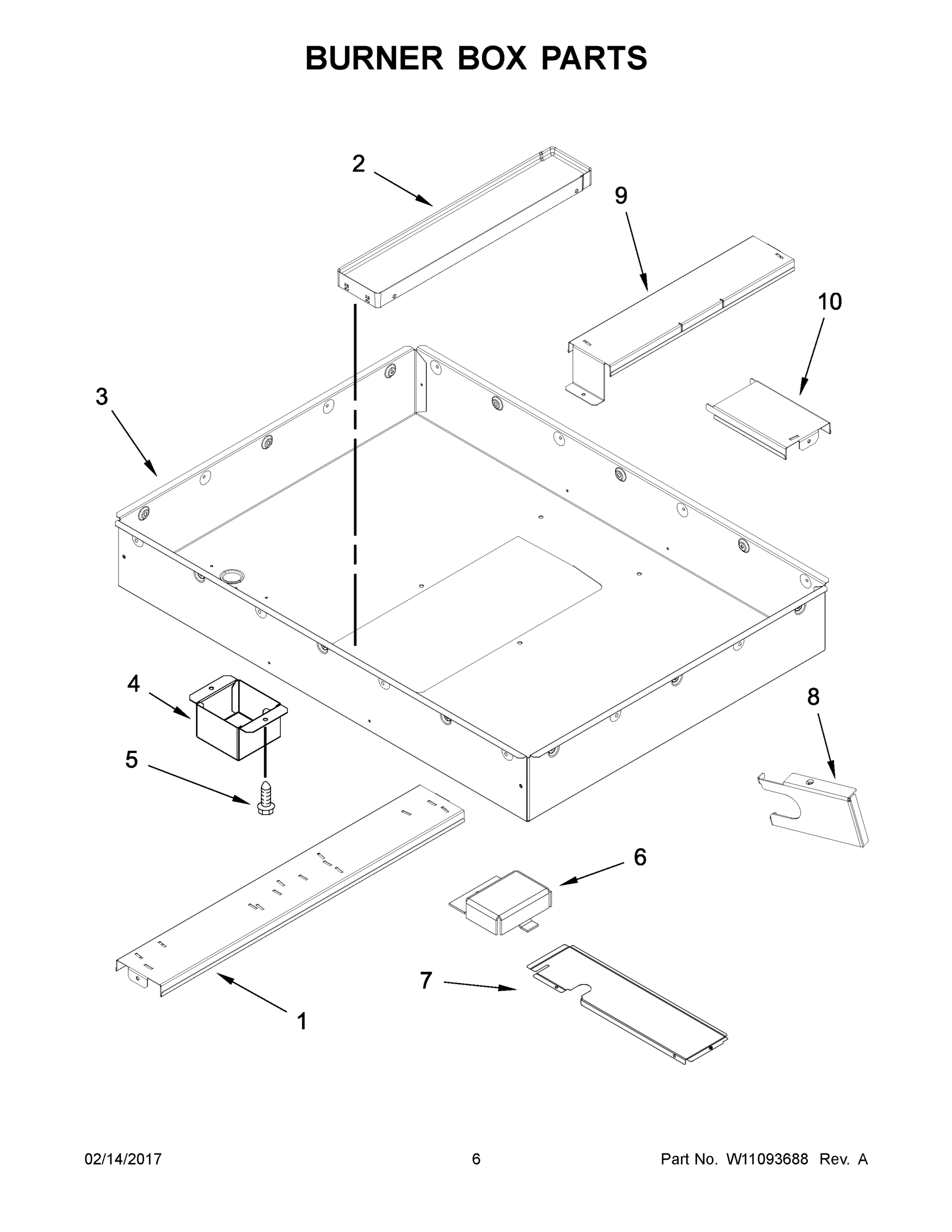04 - BURNER BOX PARTS