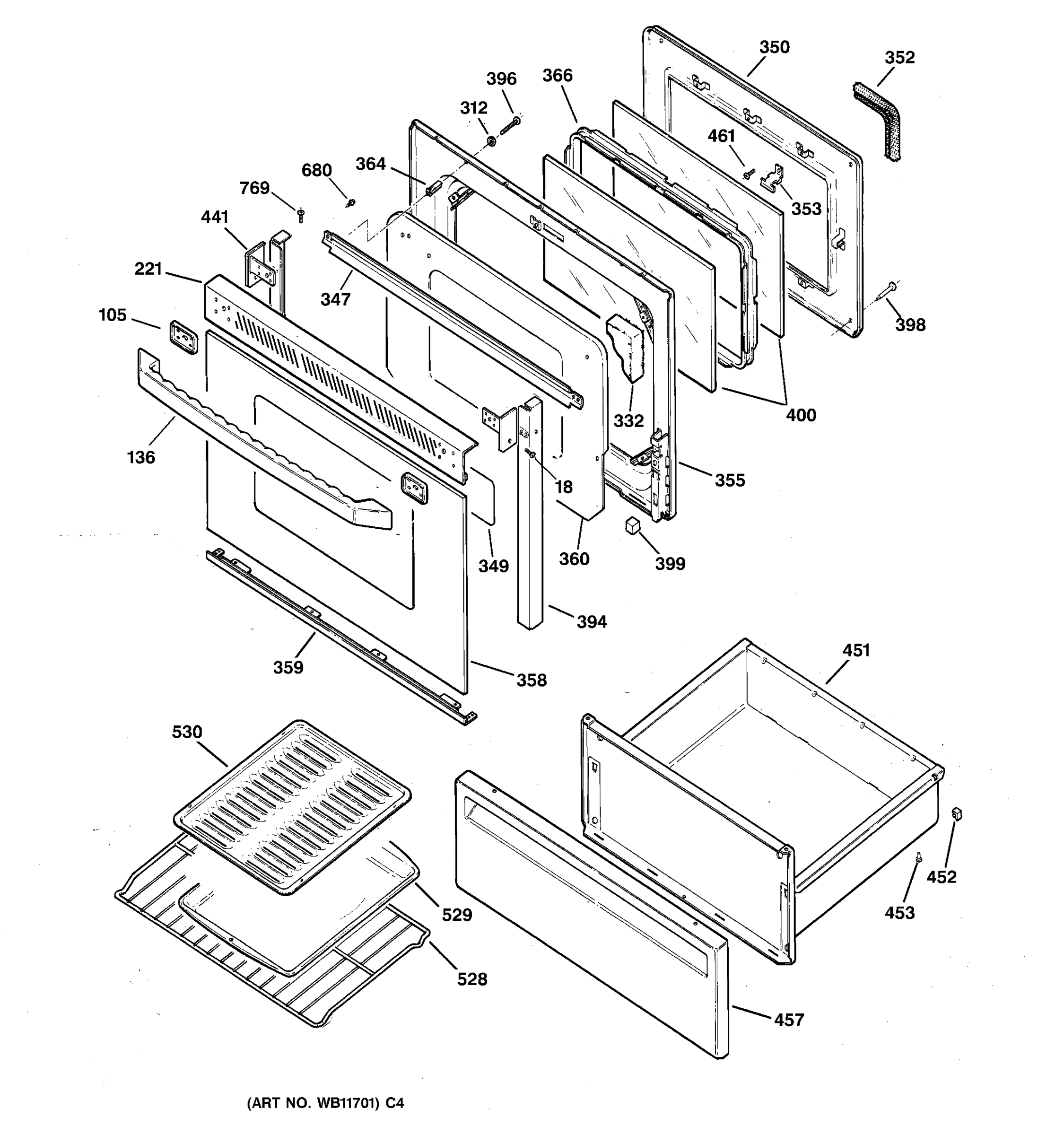 DOOR & DRAWER PARTS