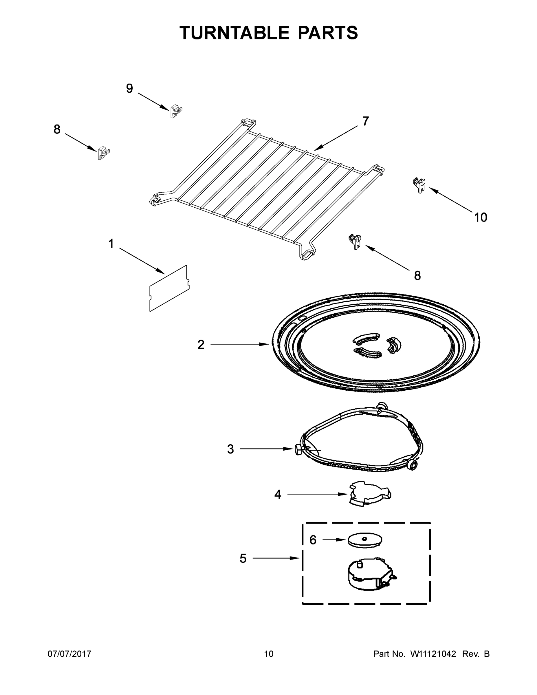 06 - TURNTABLE PARTS
