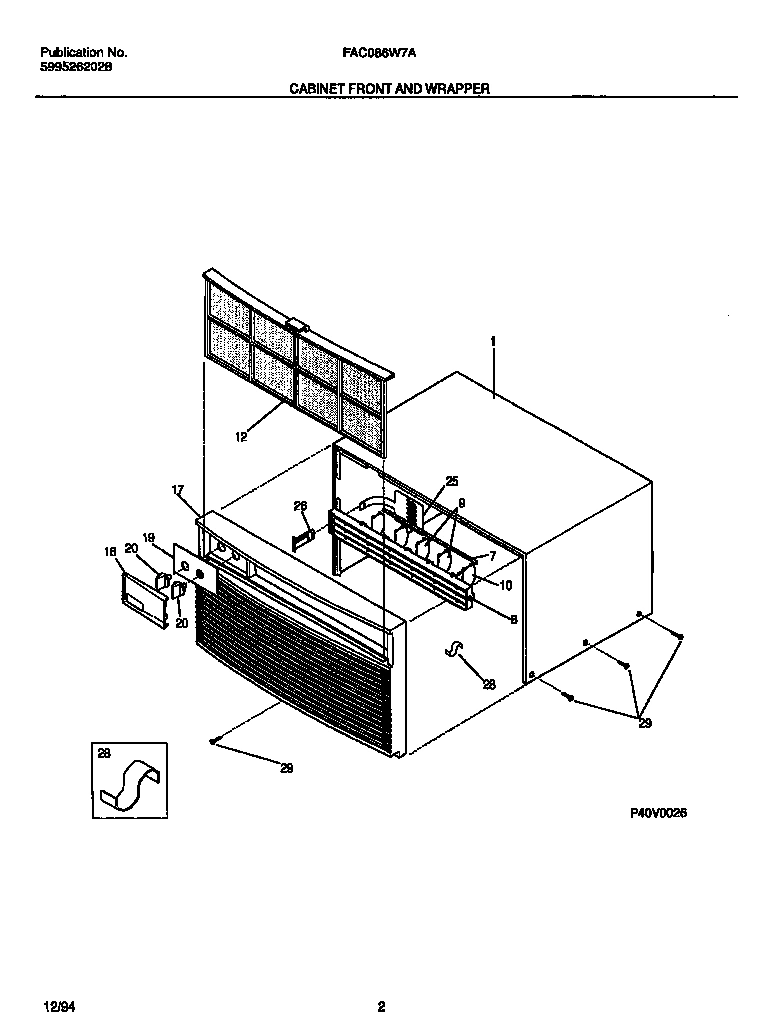 02 - CABINET FRONT & WRAPPER