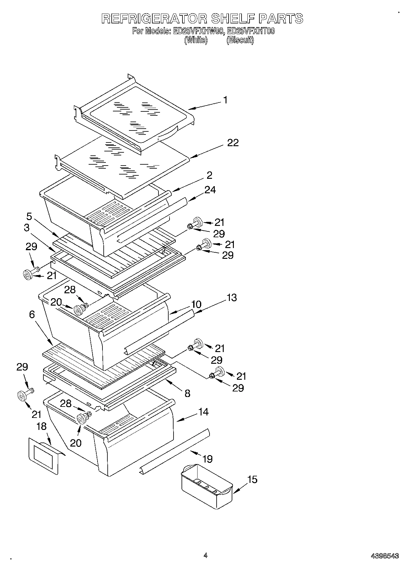 03 - REFRIGERATOR SHELF