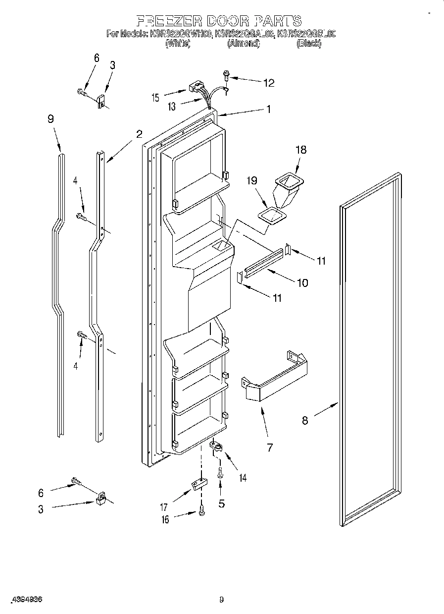 06 - FREEZER DOOR