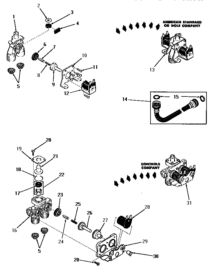 02 - 24596 AND 24597 MIXING VALVE ASSEMBLIES