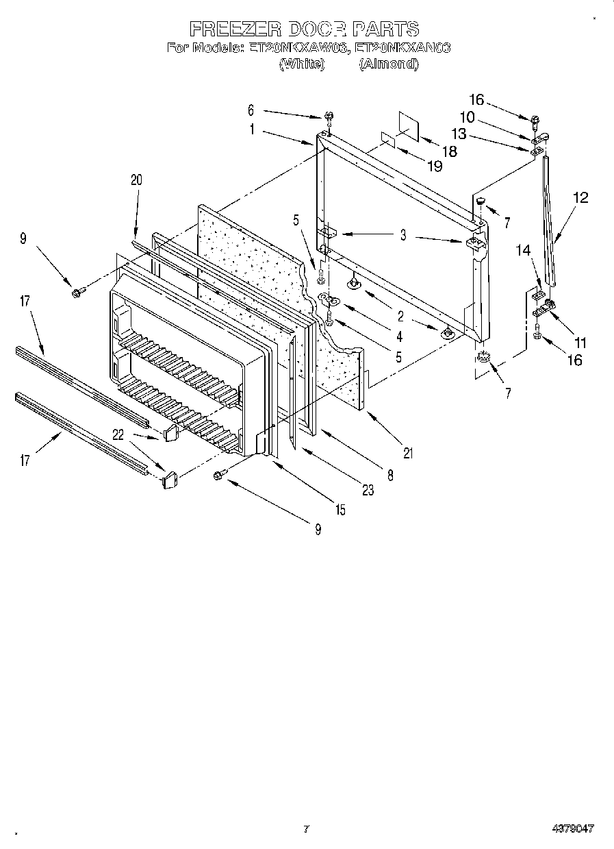 05 - FREEZER DOOR