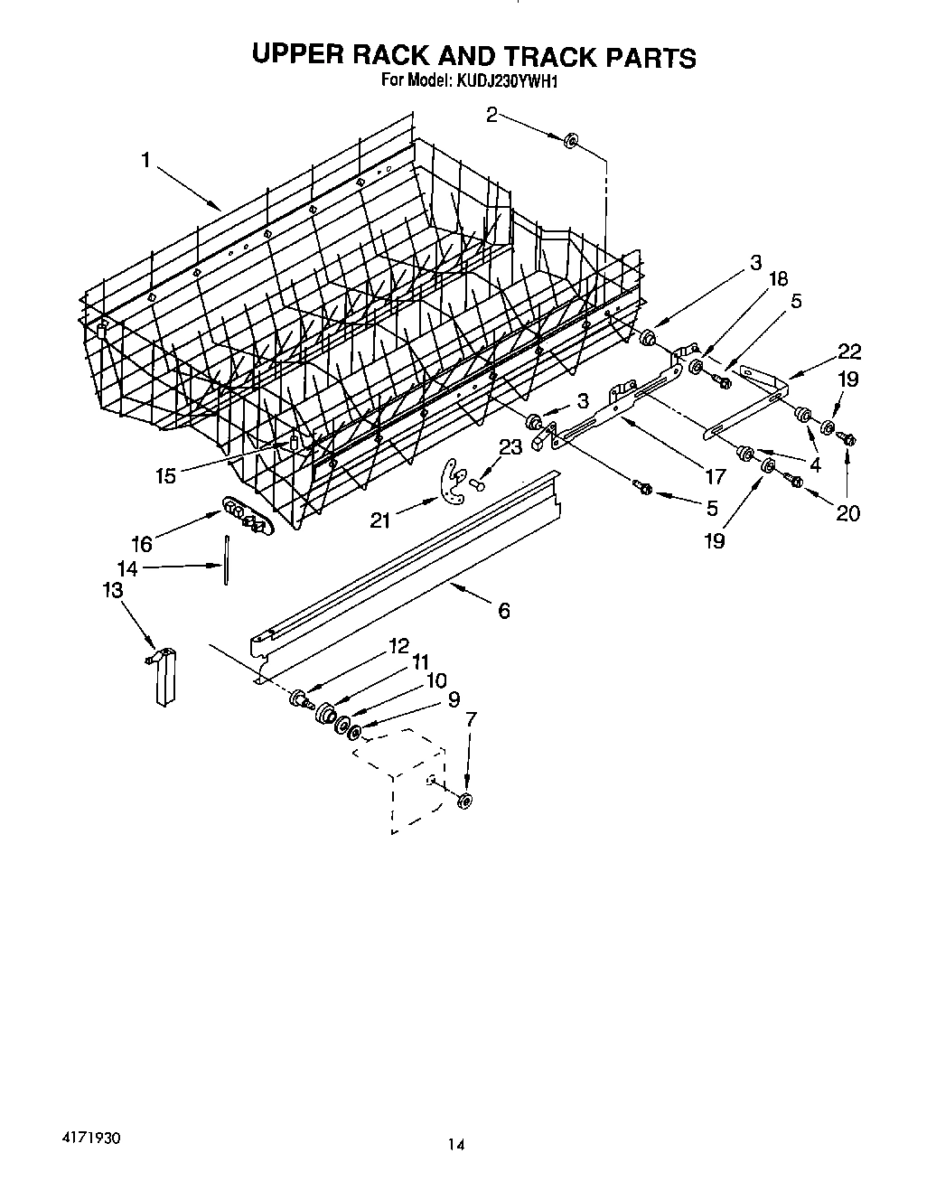 10 - UPPER RACK AND TRACK