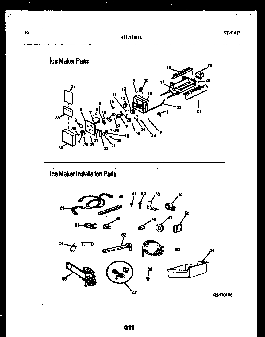 08 - ICE MAKER AND INSTALLATION PARTS