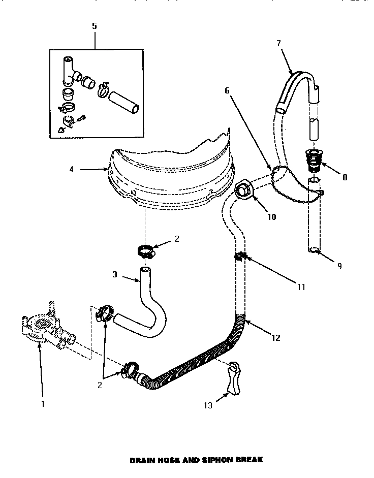 06 - DRAIN HOSE & SIPHON BREAK