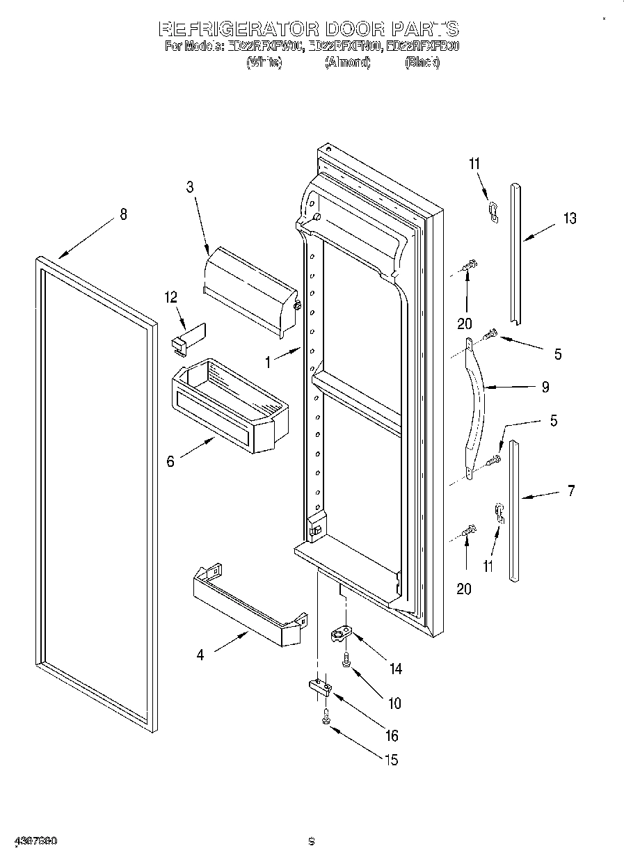 07 - REFRIGERATOR DOOR