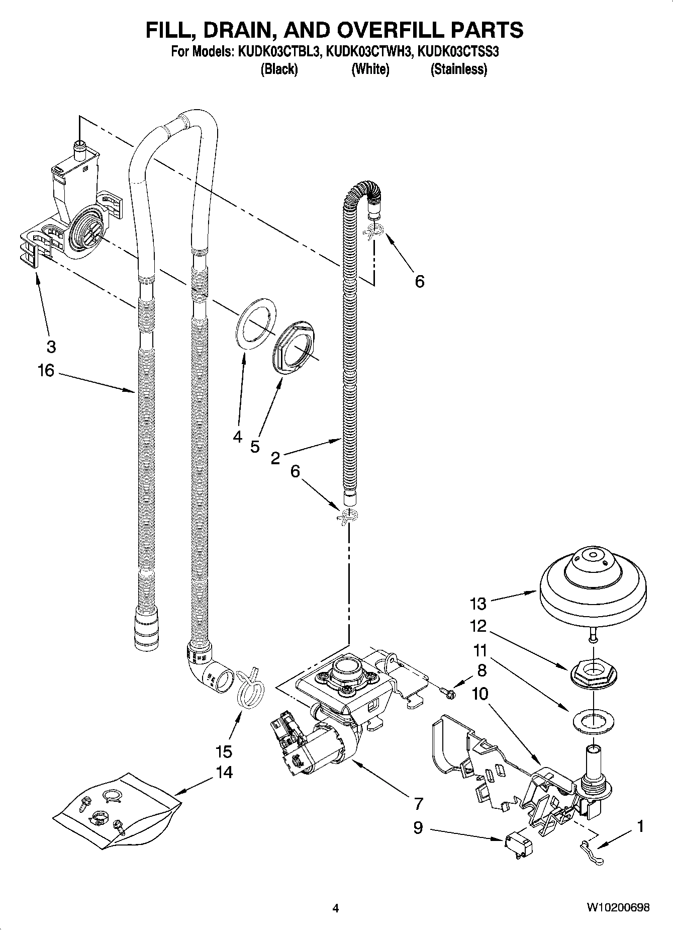 04 - FILL, DRAIN, AND OVERFILL PARTS