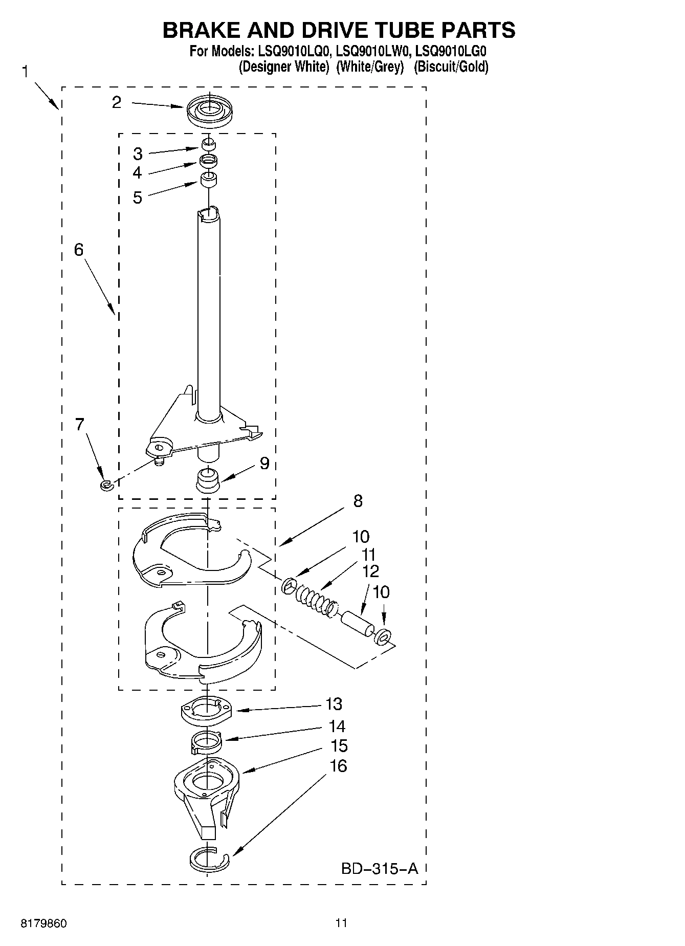 07 - BRAKE AND DRIVE TUBE
