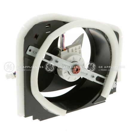 WR60X29573 GE Refrigerator Condenser Fan & Ho
