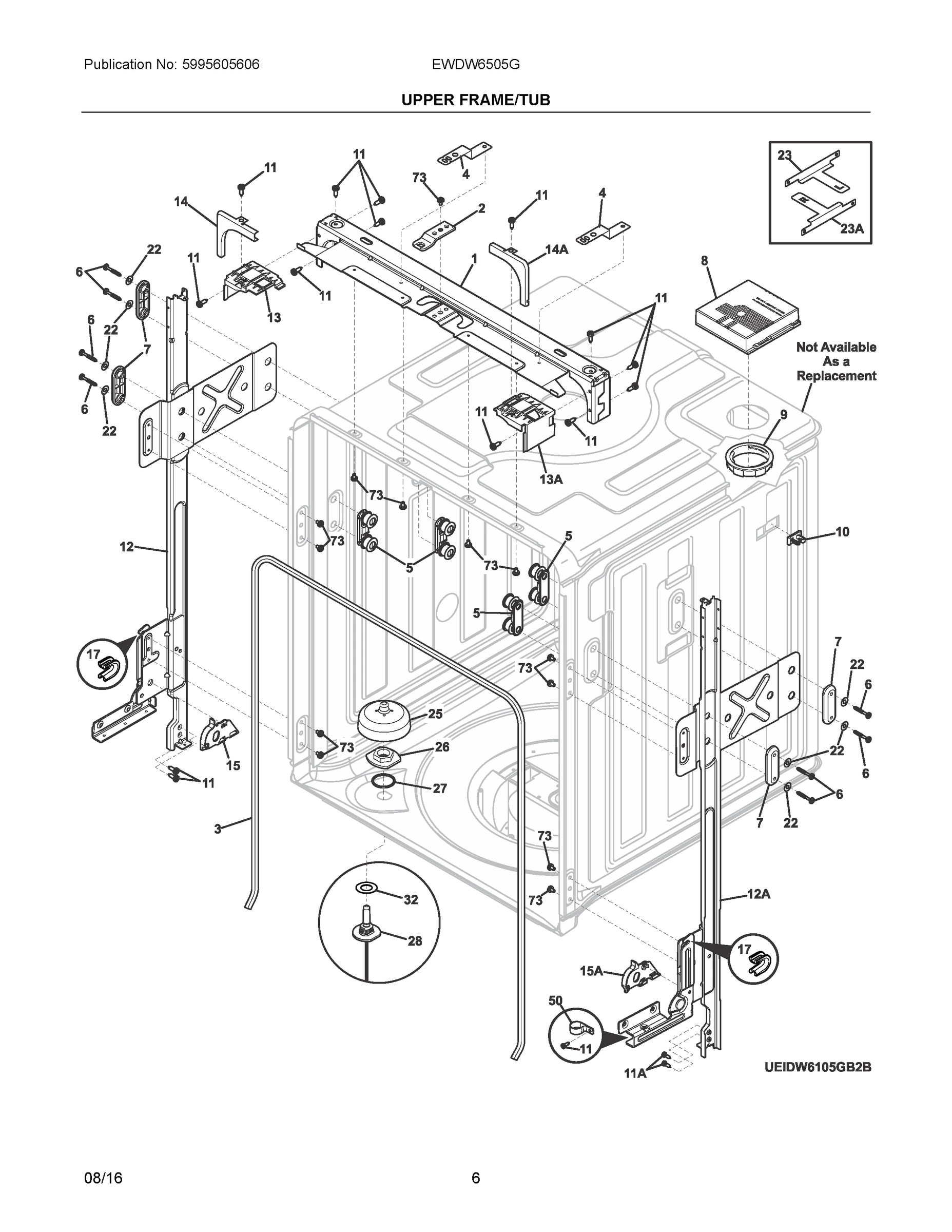 04 - UPPER FRAME/TUB