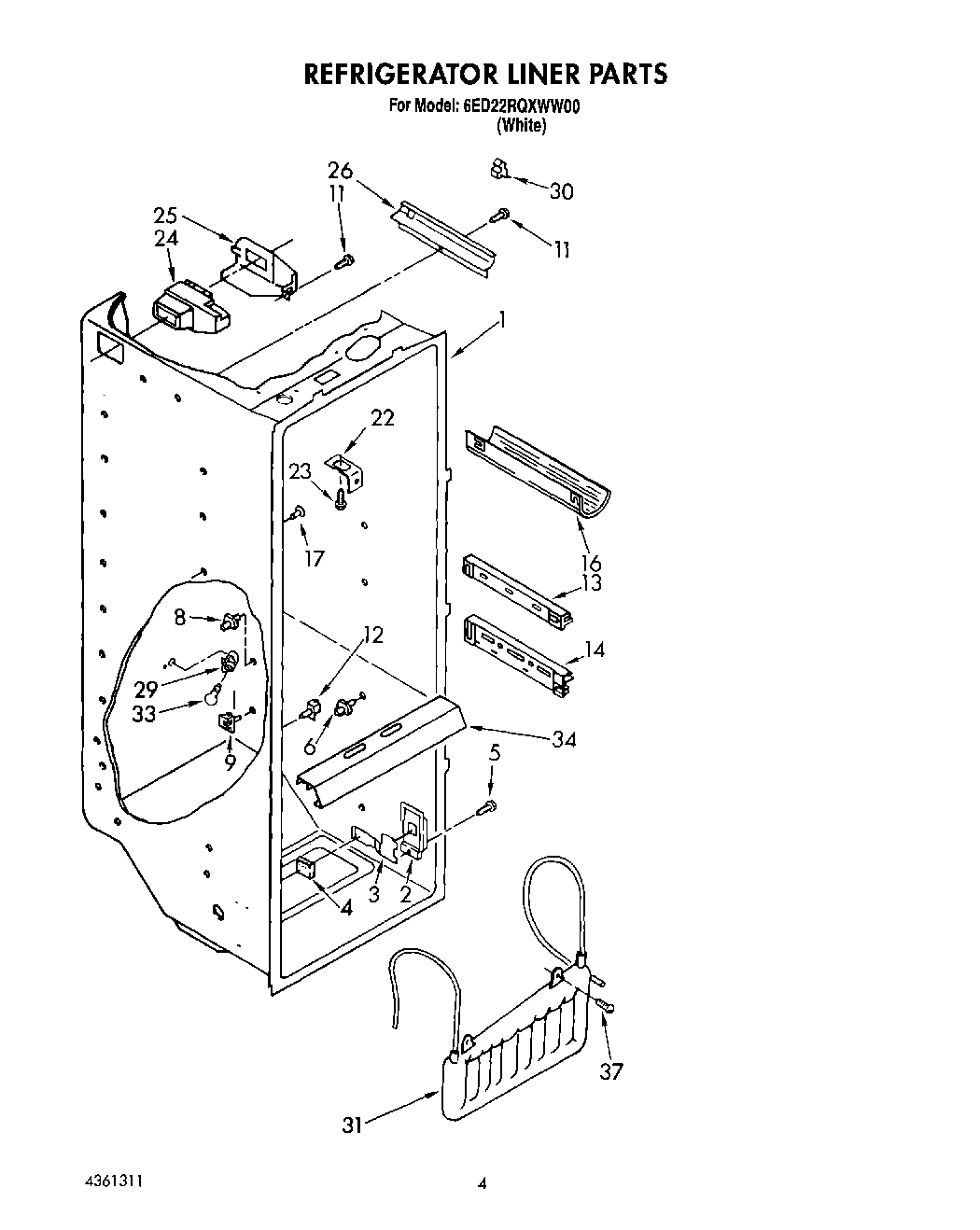 03 - REFRIGERATOR LINER