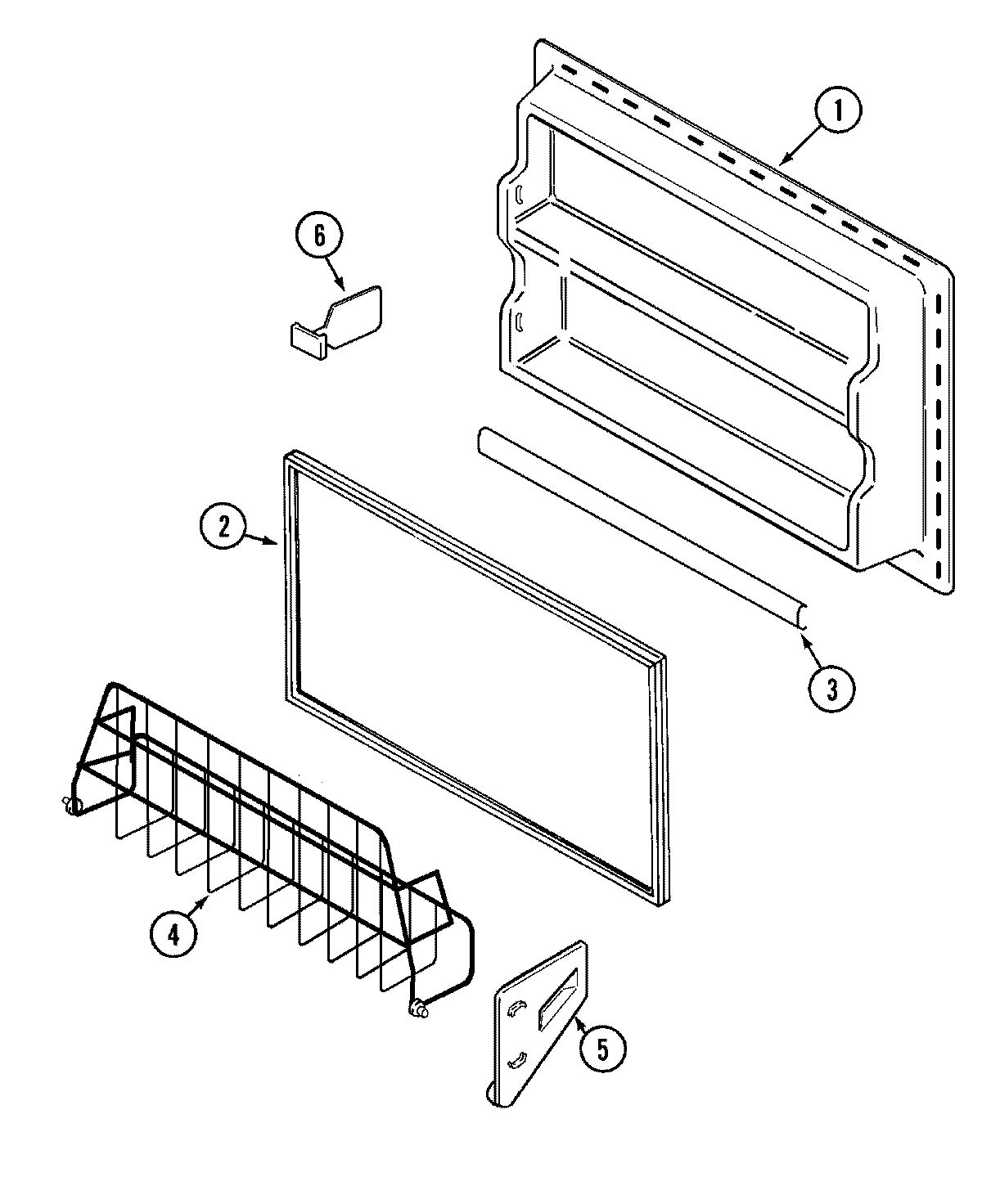 04 - FREEZER INNER DOOR