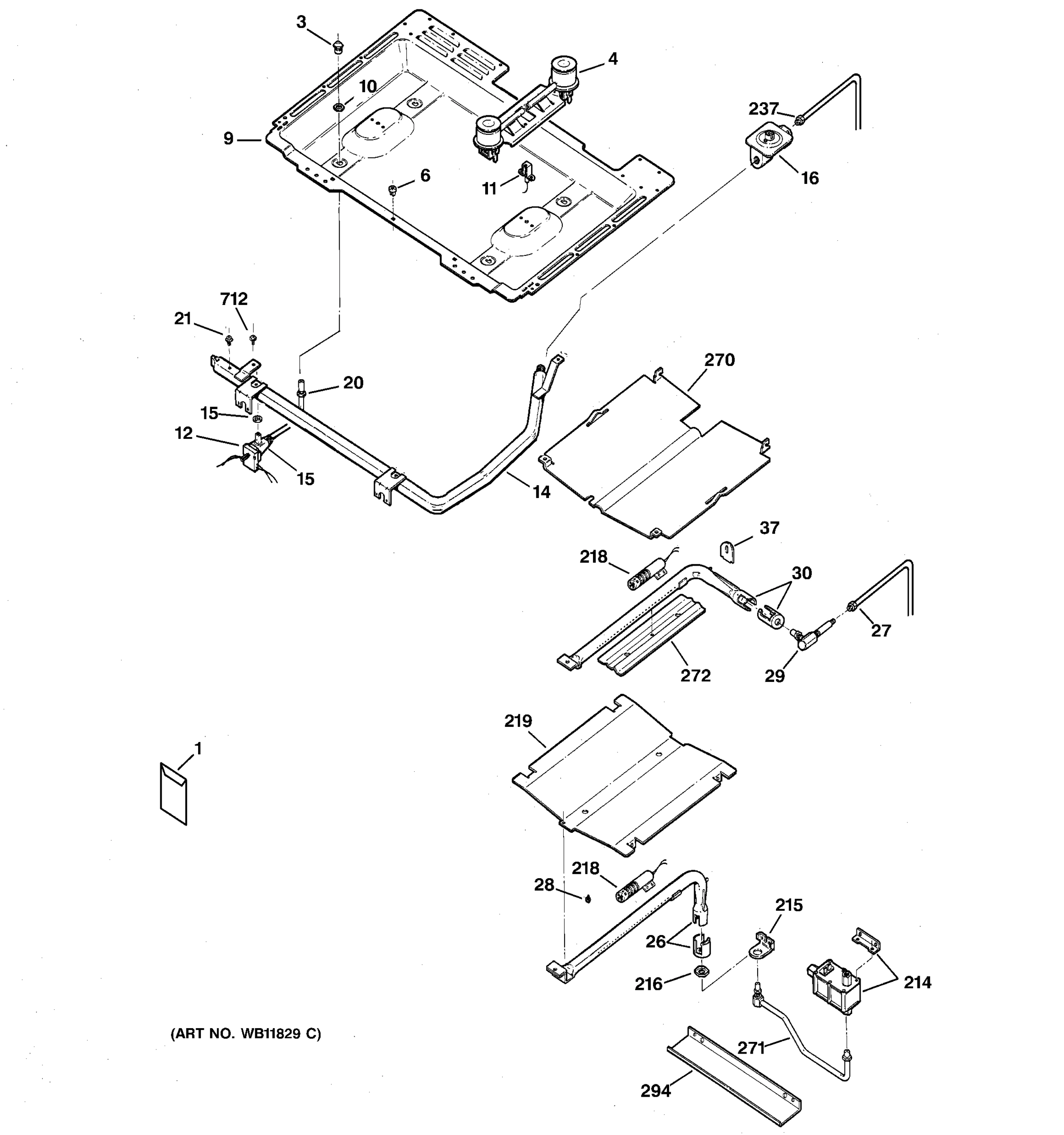 GAS & BURNER PARTS