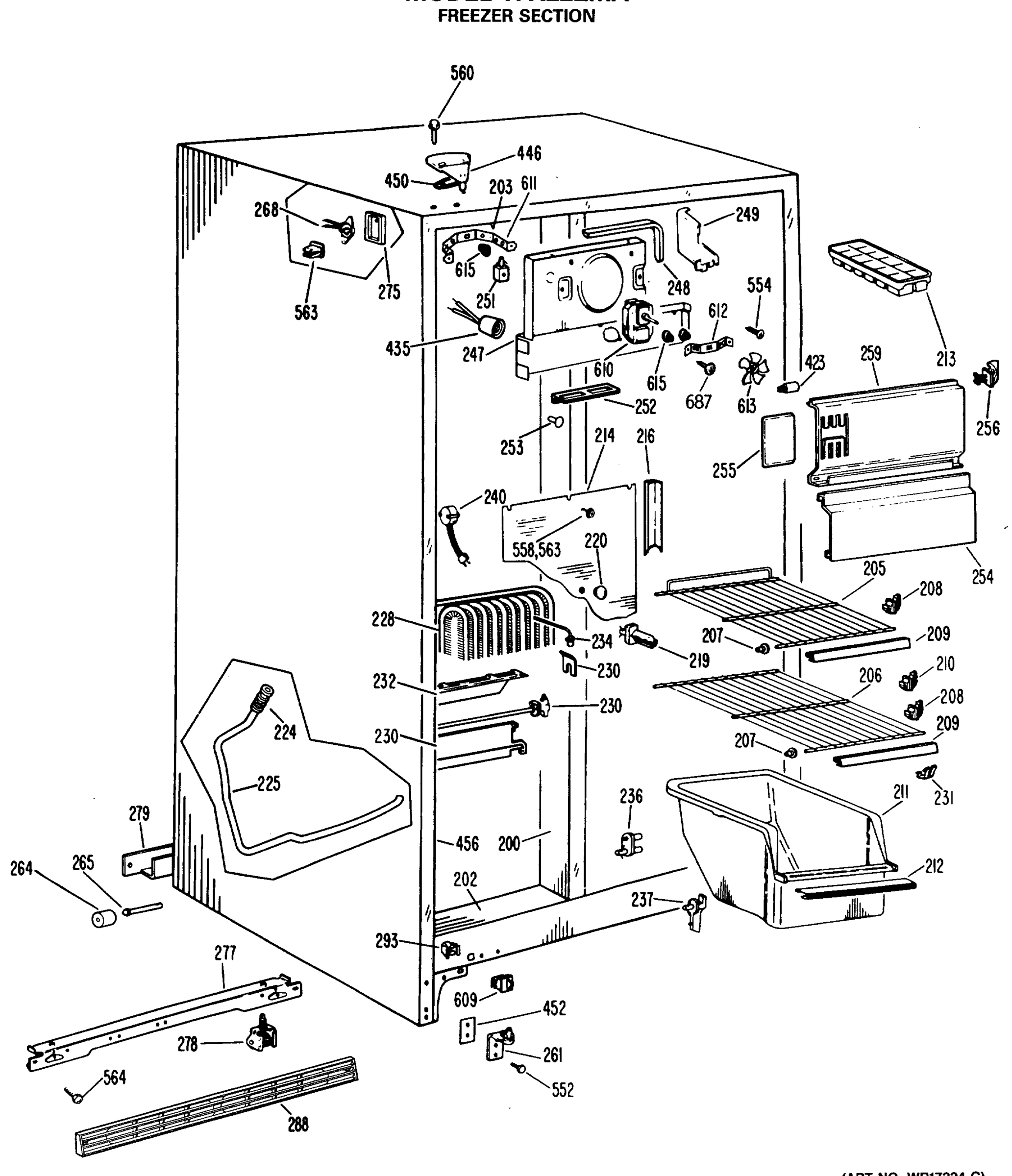 FREEZER SECTION
