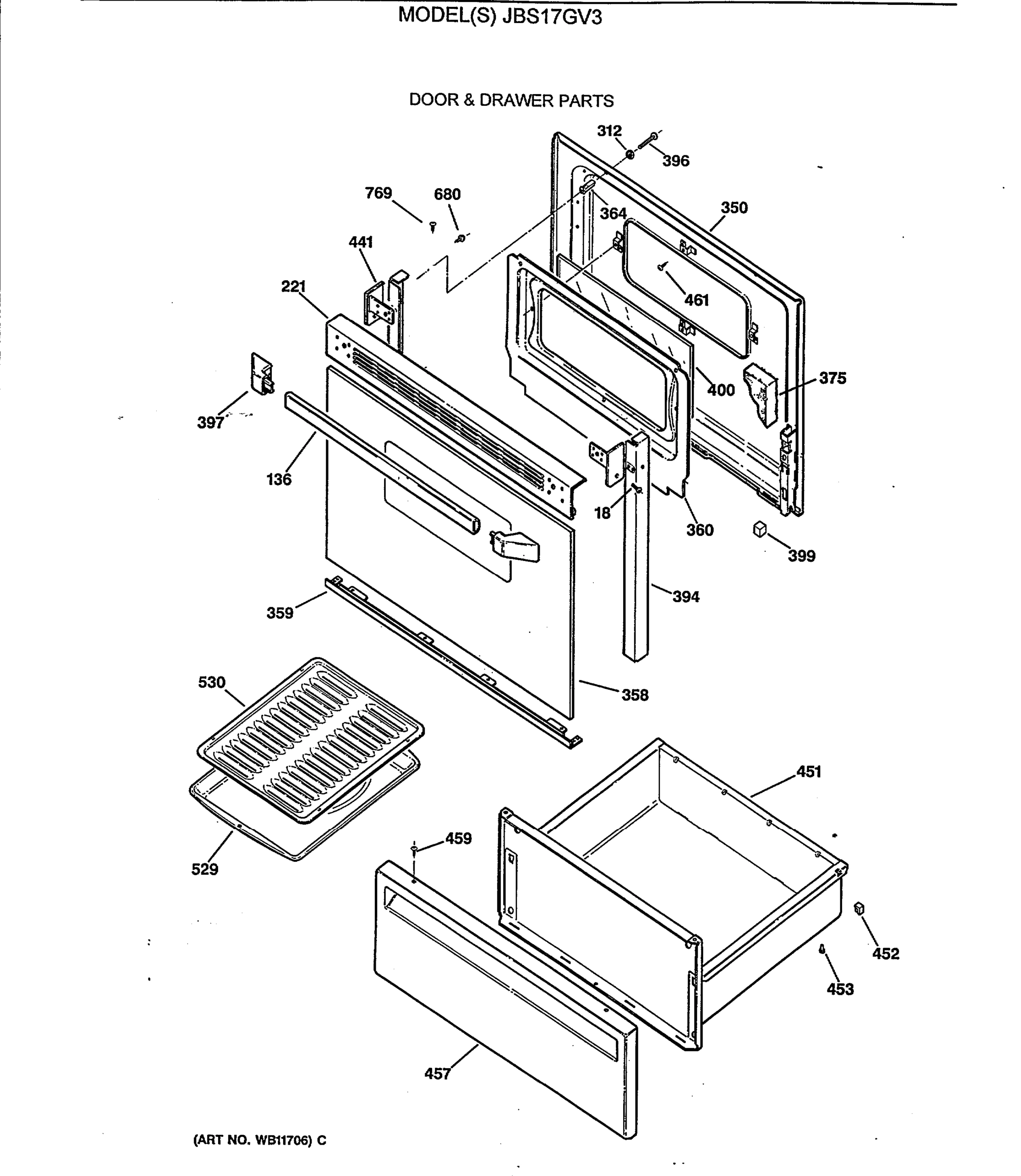 DOOR & DRAWER PARTS