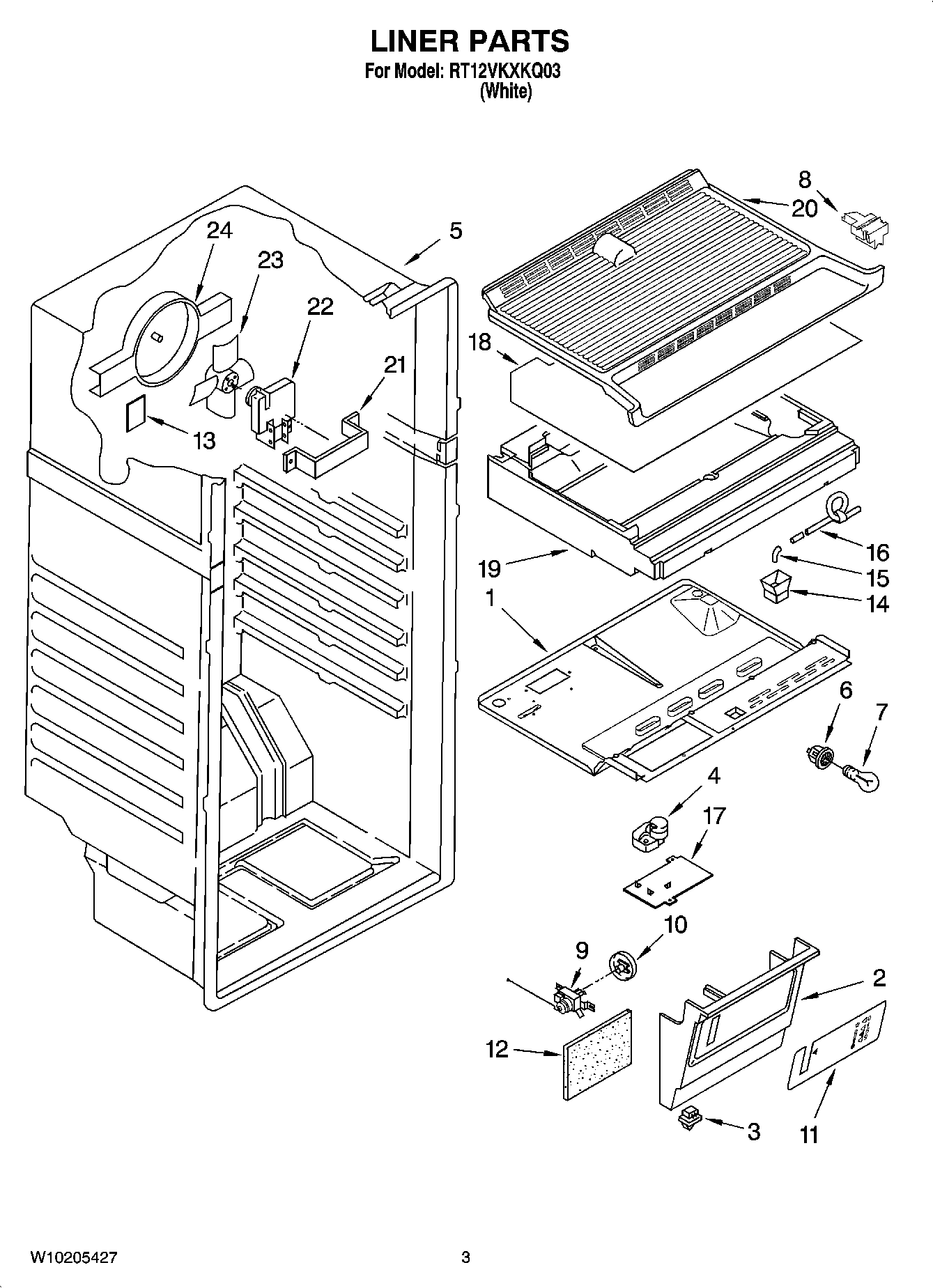 02 - LINER PARTS