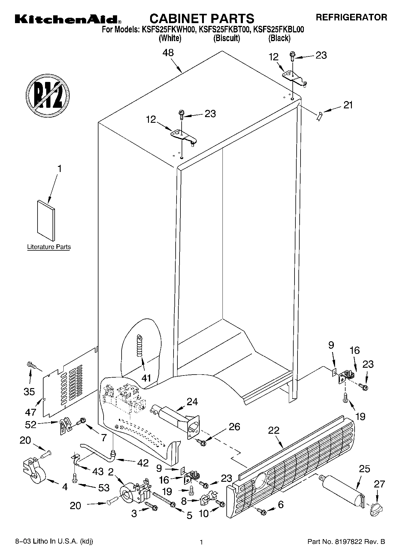 01 - CABINET PARTS