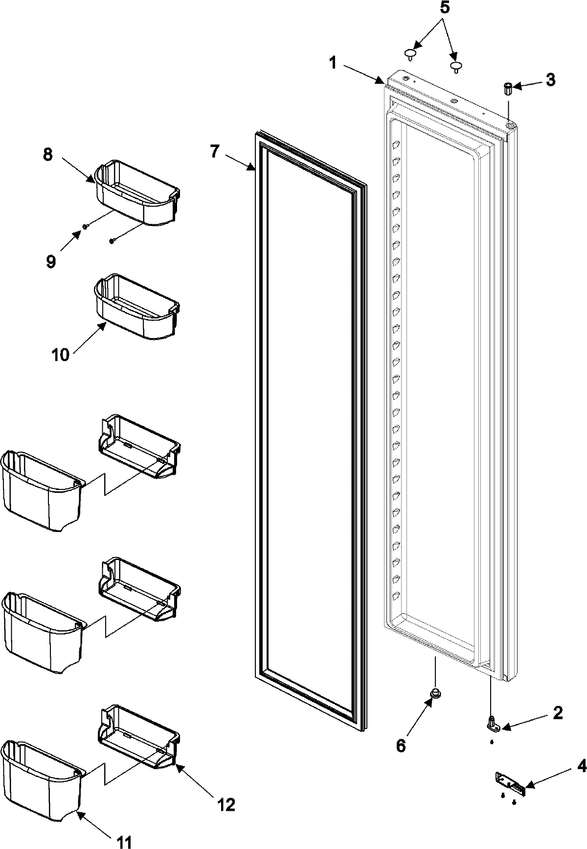 08 - FREEZER DOOR
