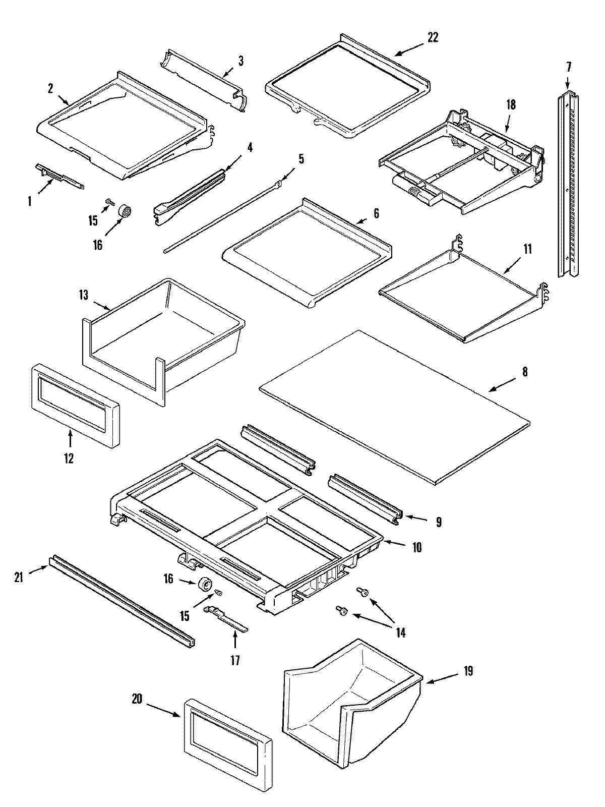 09 - SHELVES & ACCESSORIES