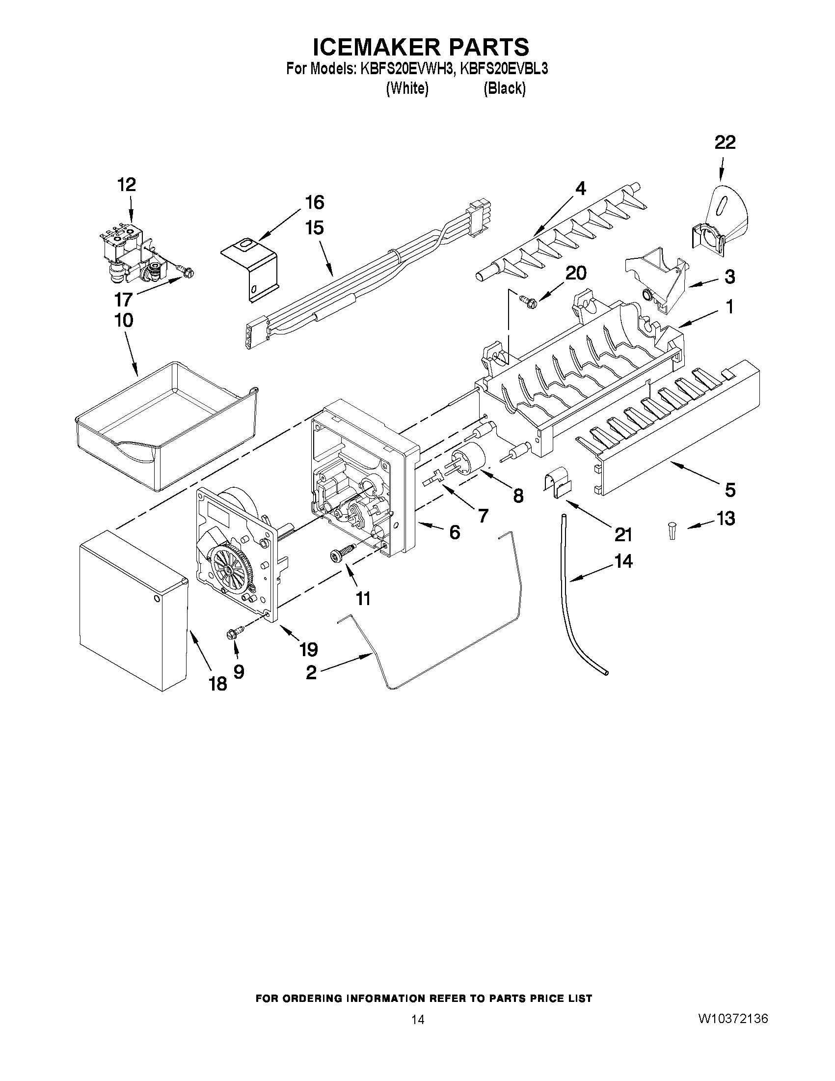 08 - ICEMAKER PARTS