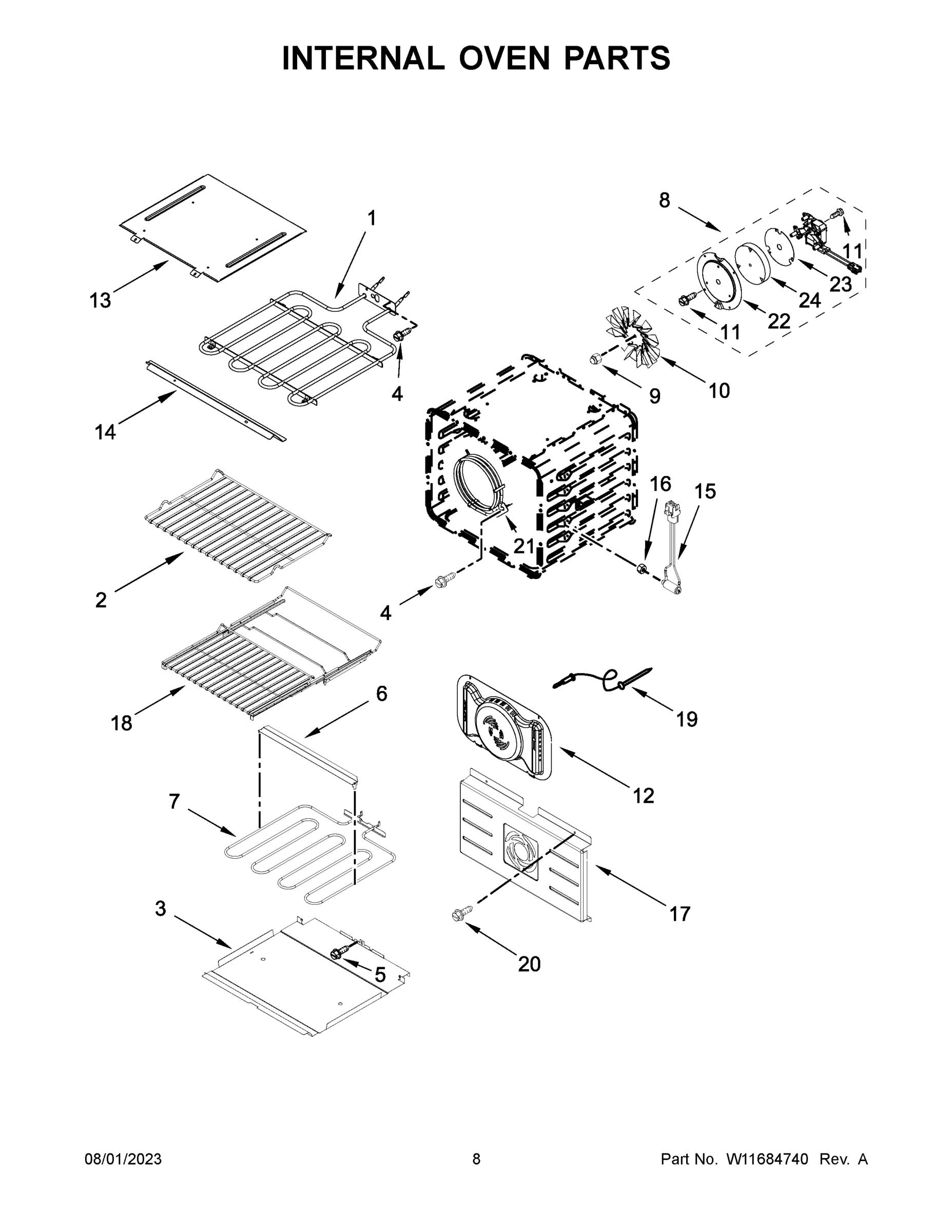 05 - INTERNAL OVEN PARTS