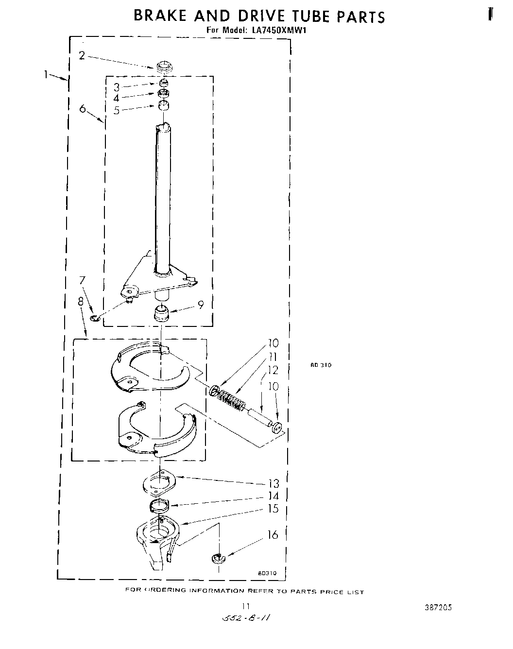 09 - BRAKE AND DRIVE TUBE