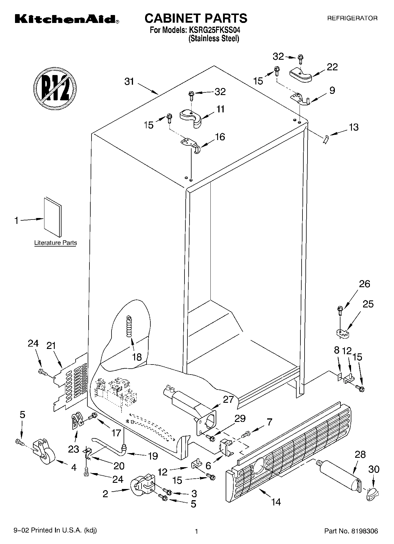01 - CABINET PARTS