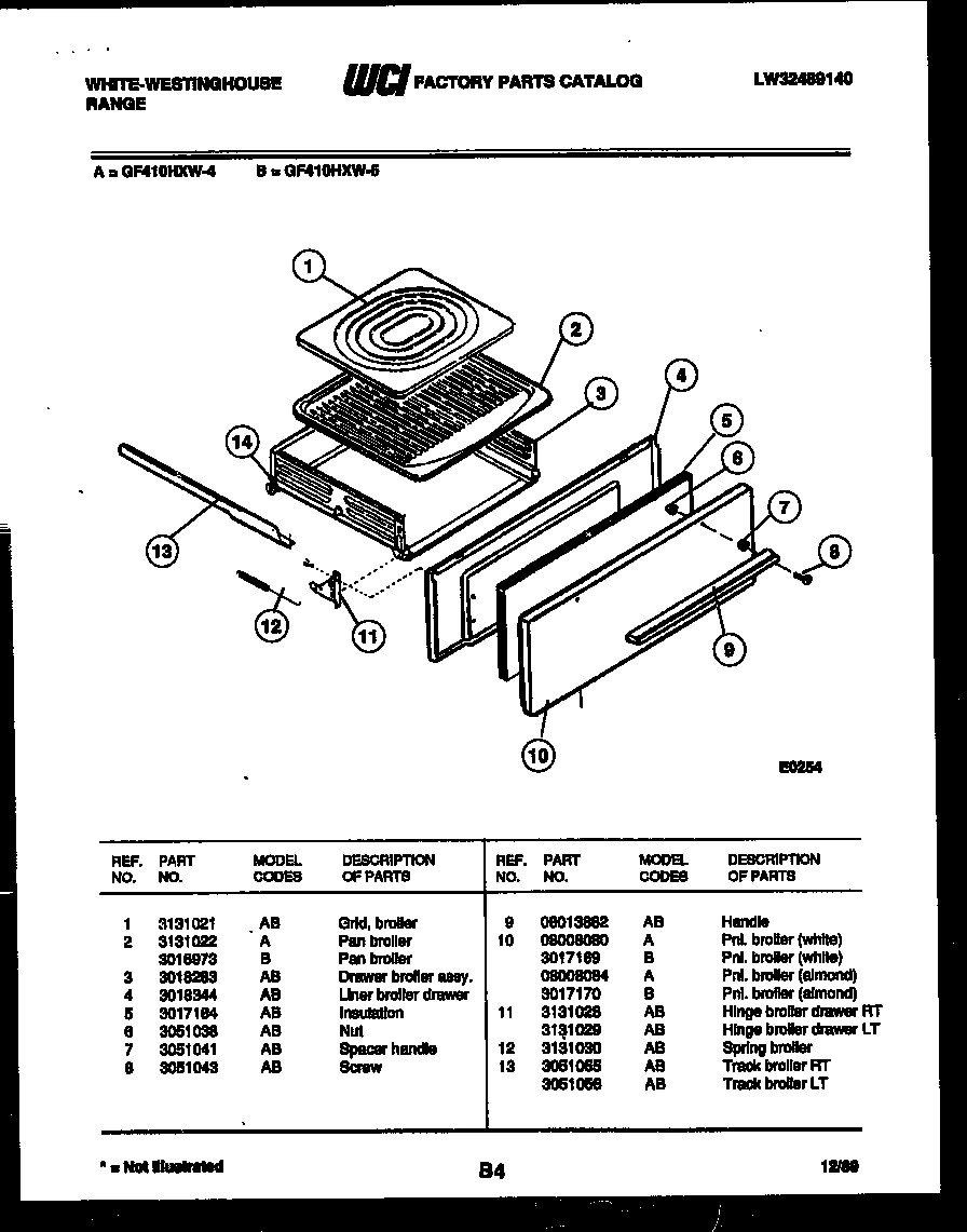 02 - COOKTOP PARTS AND BACKGUARD