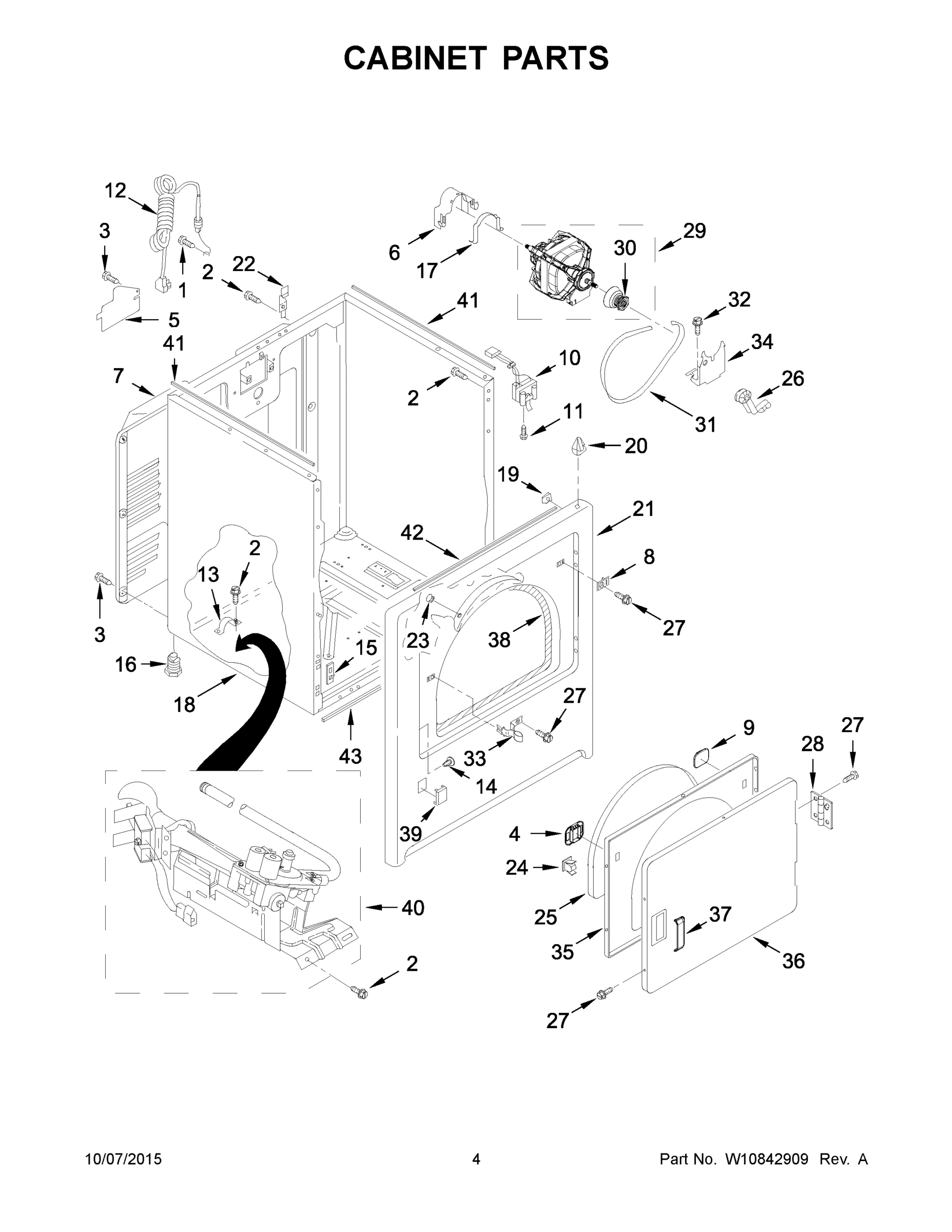 03 - CABINET PARTS