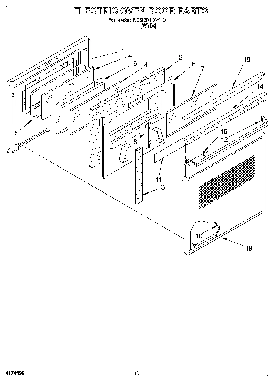 08 - ELECTRIC OVEN DOOR