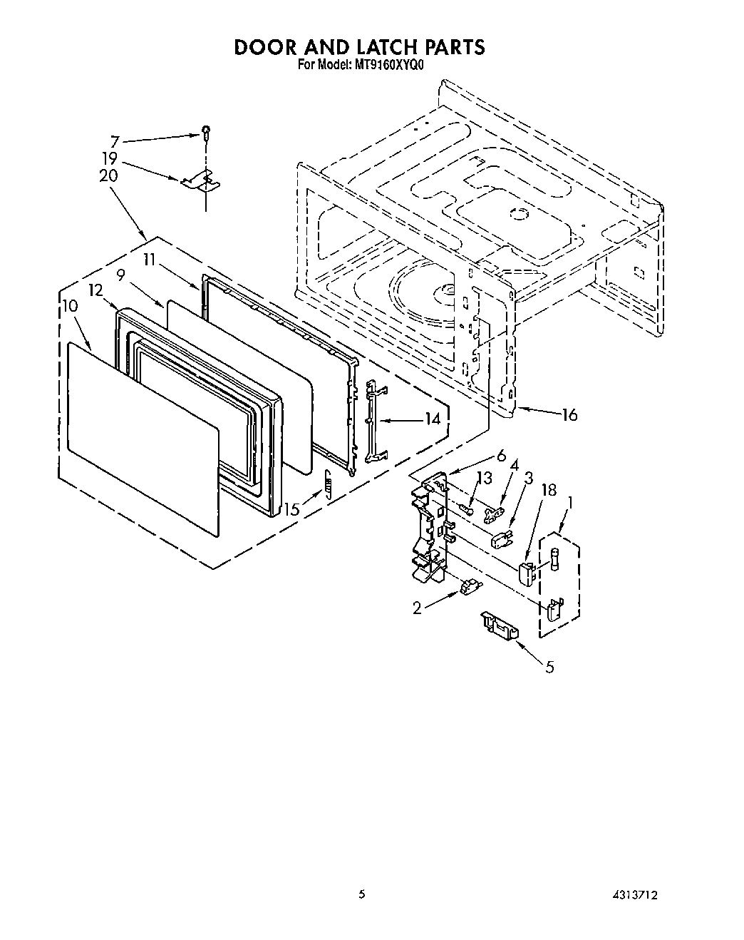 05 - DOOR AND LATCH