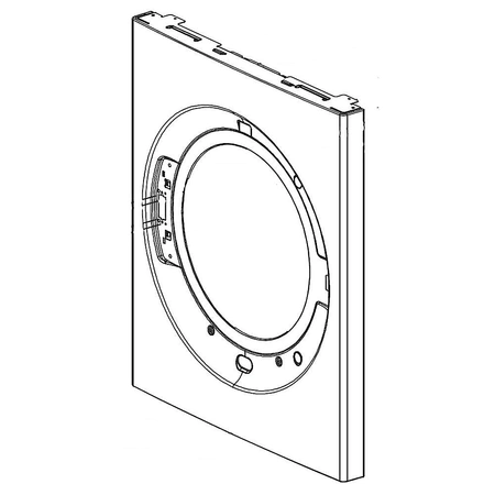 ACQ30025802 LG Cabinet Cover Assembly