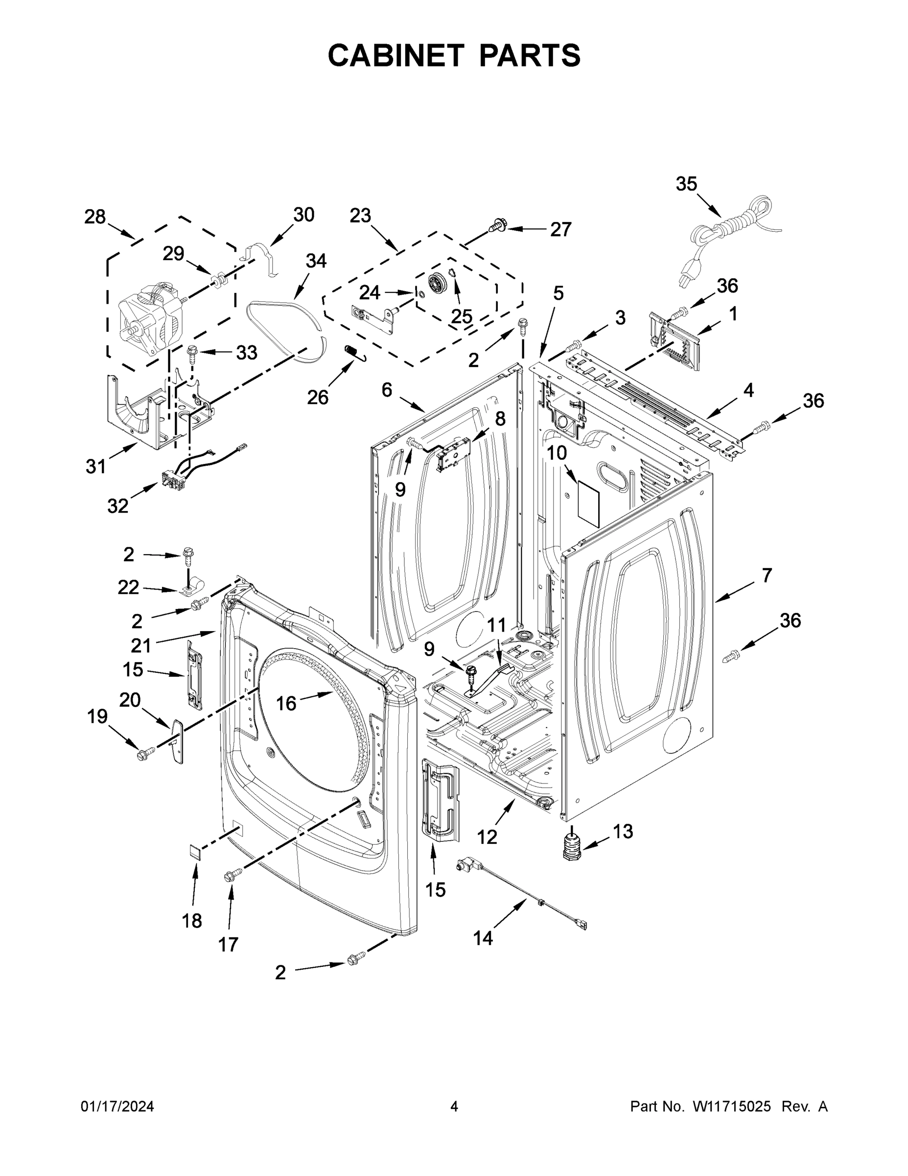 03 - CABINET PARTS