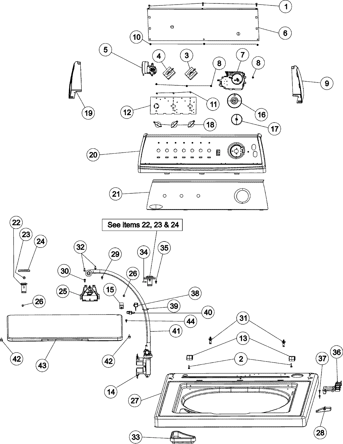 03 - CONTROL PANEL & TOP