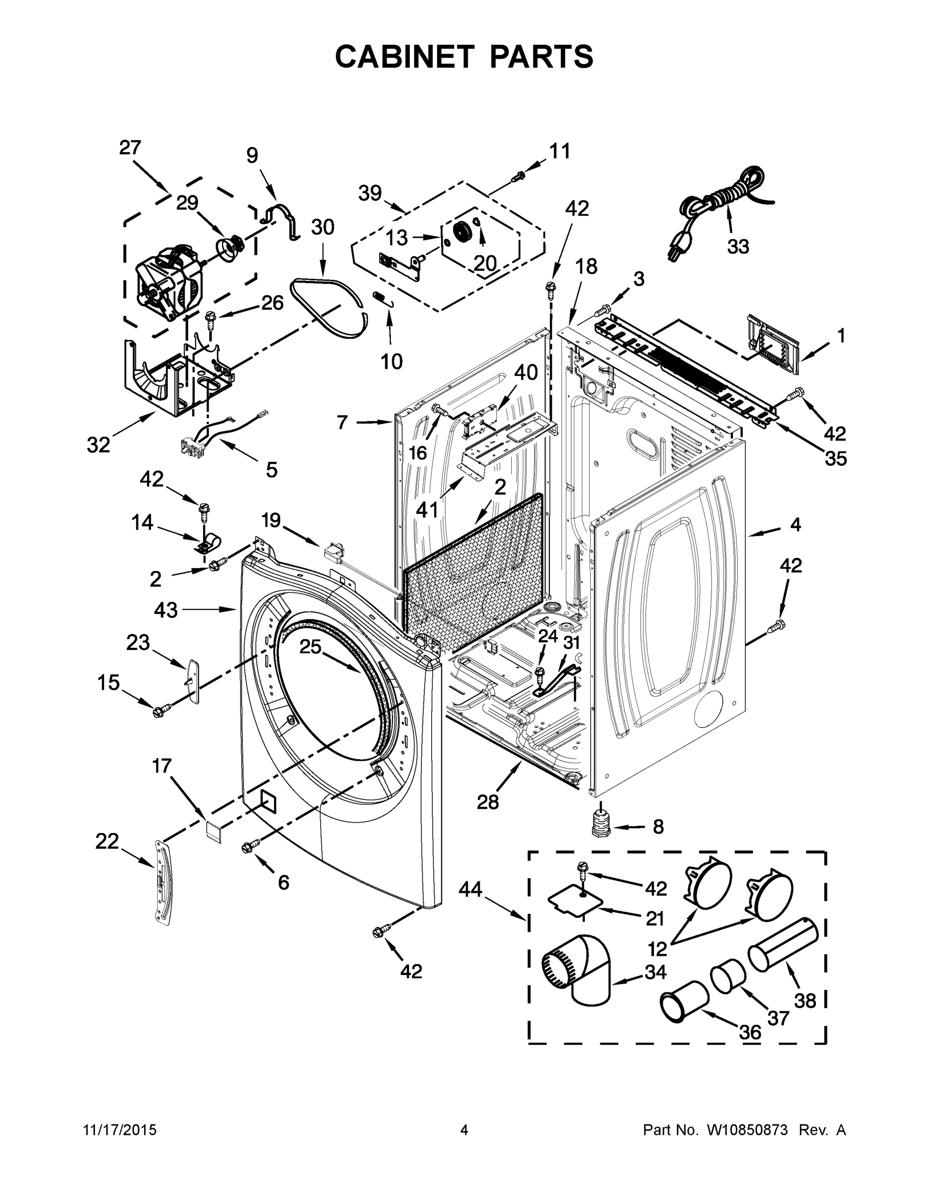 03 - CABINET PARTS
