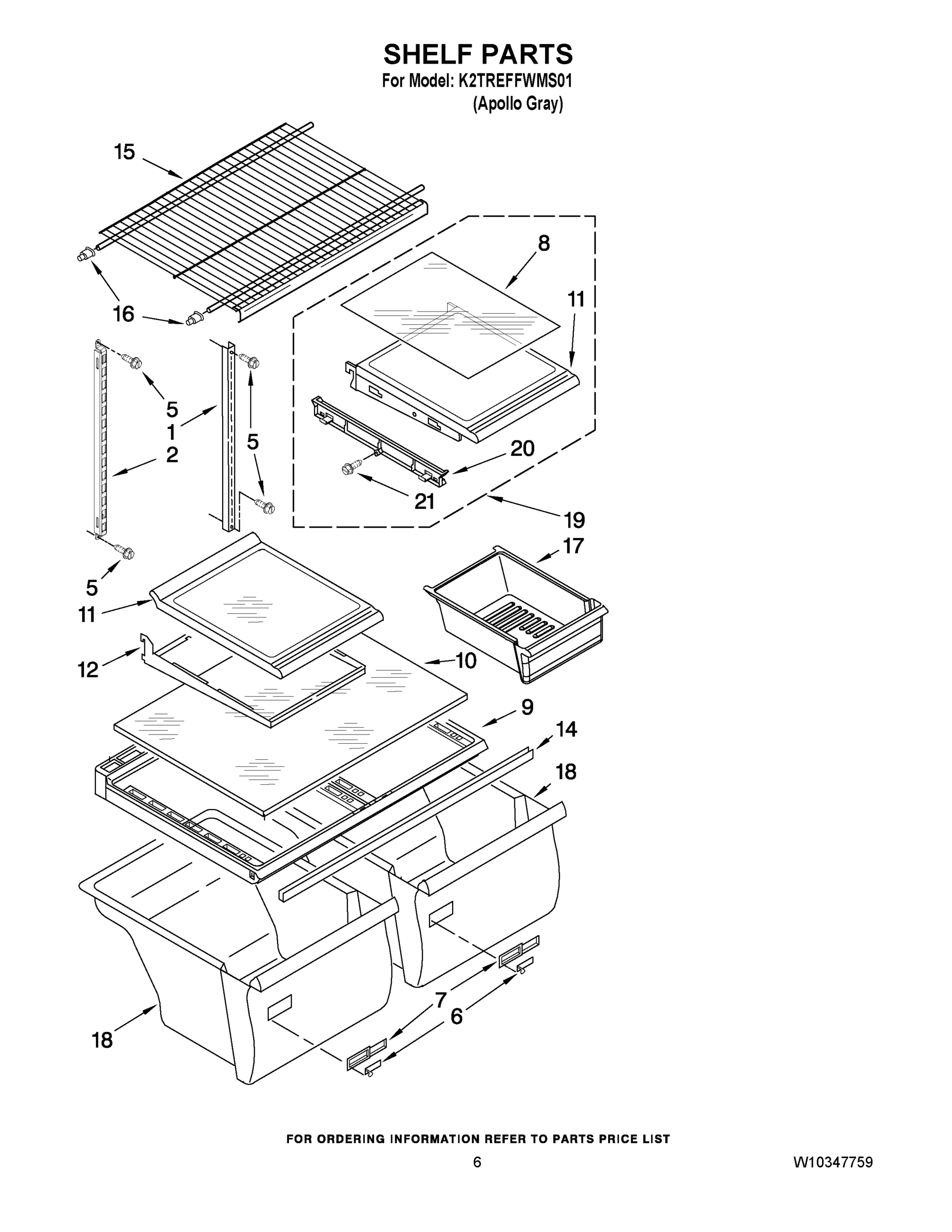 04 - SHELF PARTS