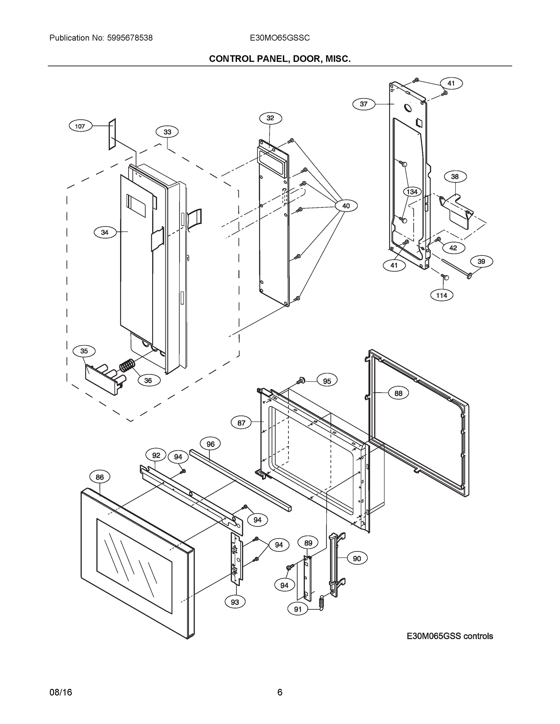 03 - CONTROL PANEL, DOOR, MISC