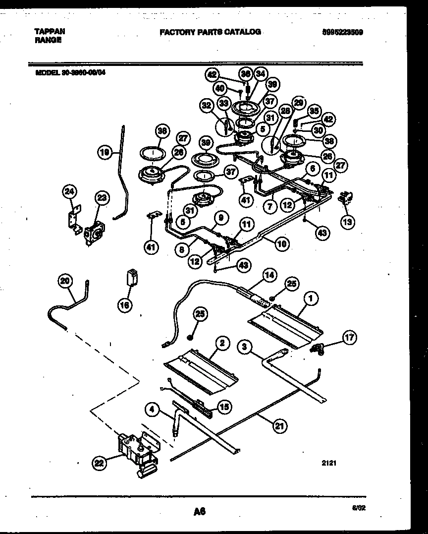 06 - BURNER, MANIFOLD AND GAS CONTROL